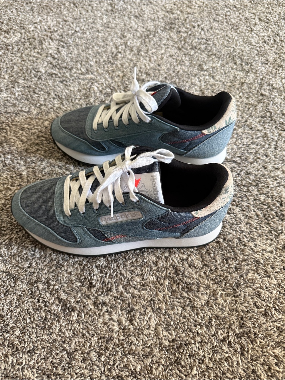 Women’s Reebok Classic Double Denim Sneakers